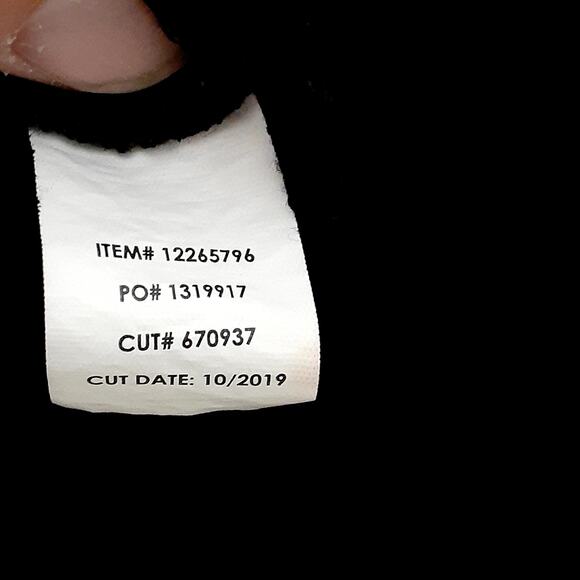 Ladies Torrid Active Long Sleeve Workout Top Size 3 Colorful Elastic Stripes - Picture 4 of 5